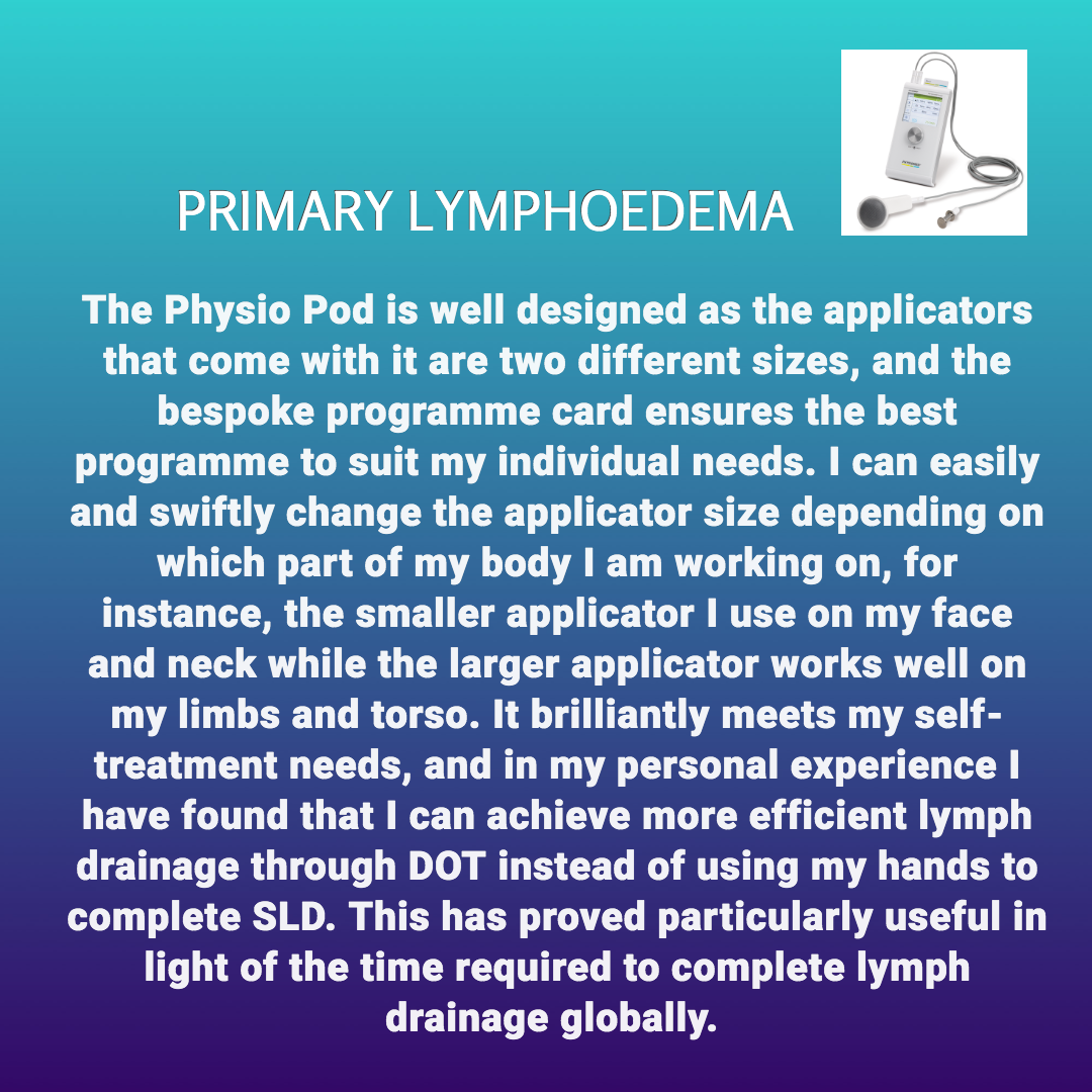 Lower Limb Lymphoedema Standard Care & The Impact of Adding Deep Oscillation Therapy at Home
